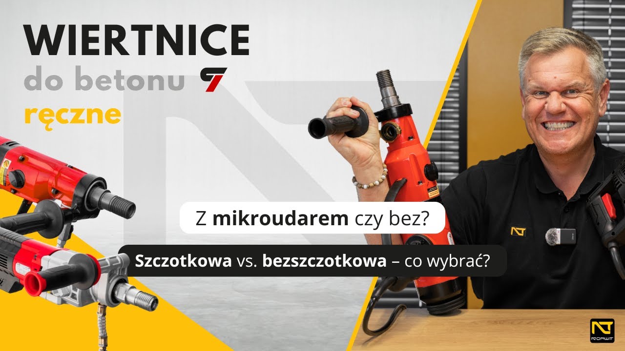 Wiertnice ręczne Toolsa – DD18, DDB26 i DDB26P z mikroudarem | Którą wybrać?